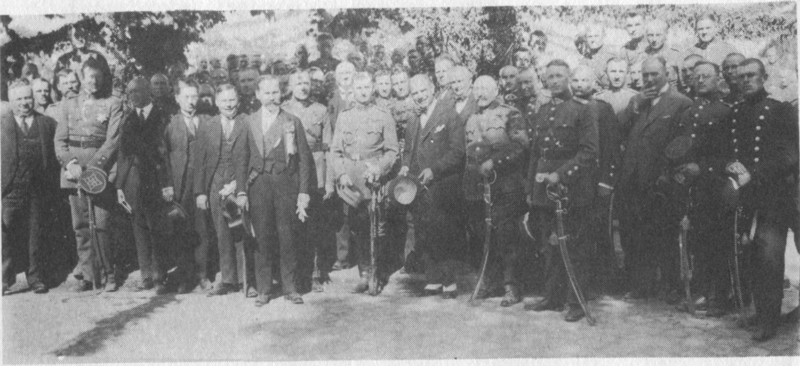 Vyriausybės atvykimas į Klaipėdą 1927.VII.9