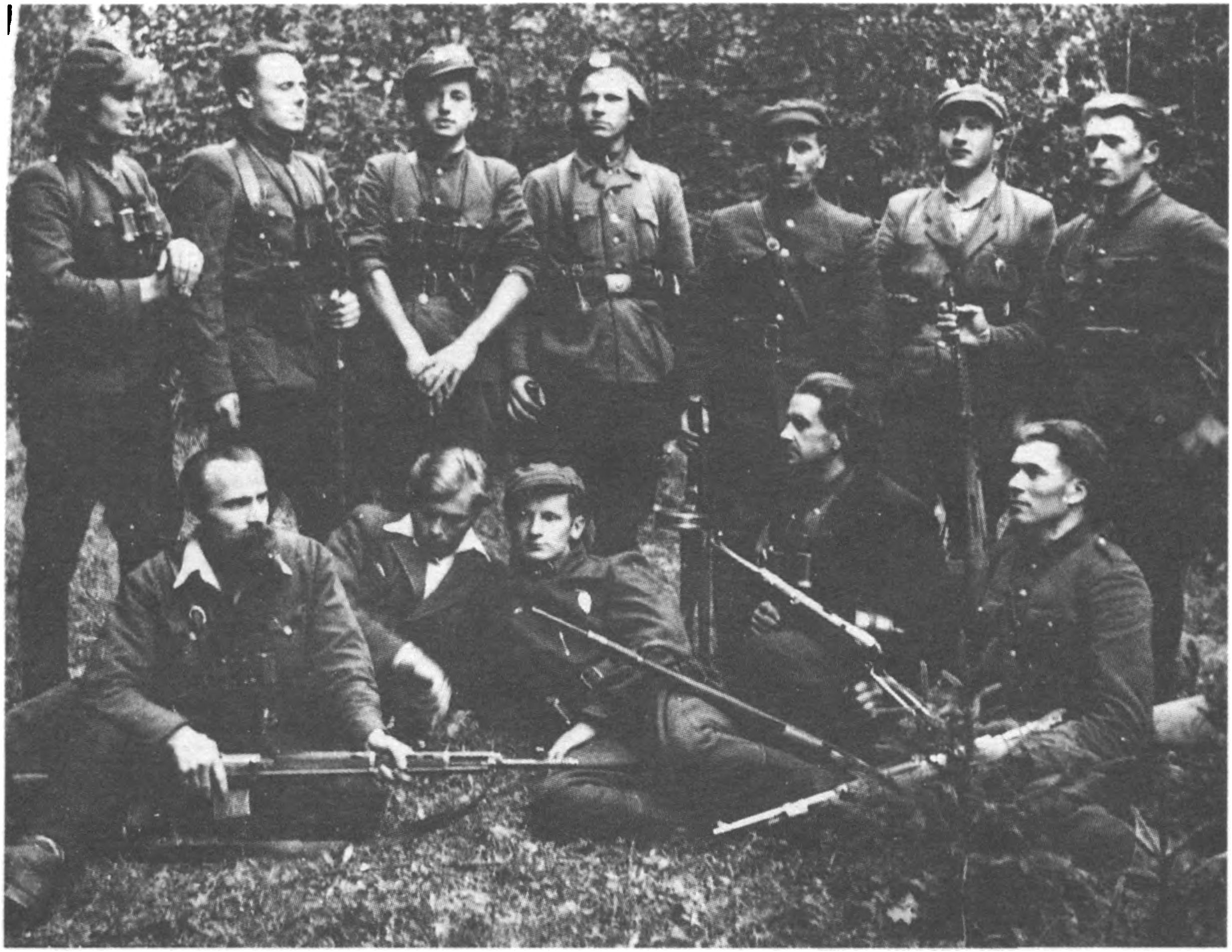 Algimanto apygardos Pašepečio būrio partizanai