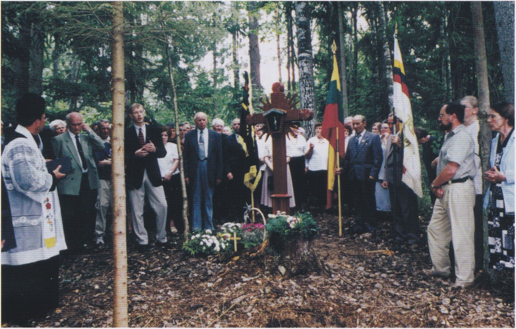 Kryžiaus šventinimo iškilmės Žaliamiškyje