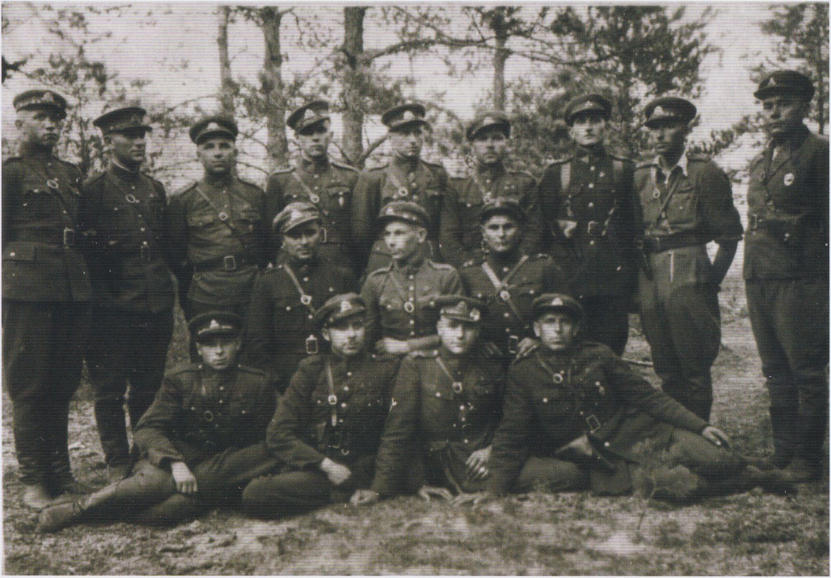 DLK Vytauto grupės partizanų vadų sąskrydis Palkabalio miške. 1948 04 23-1948 04 25.