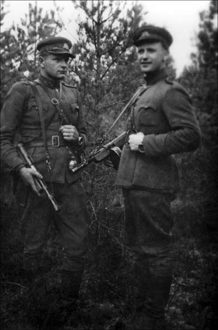 Viktoras Bakanauskas-Vytautas ir Povilas Morkūnas-Rimantas,