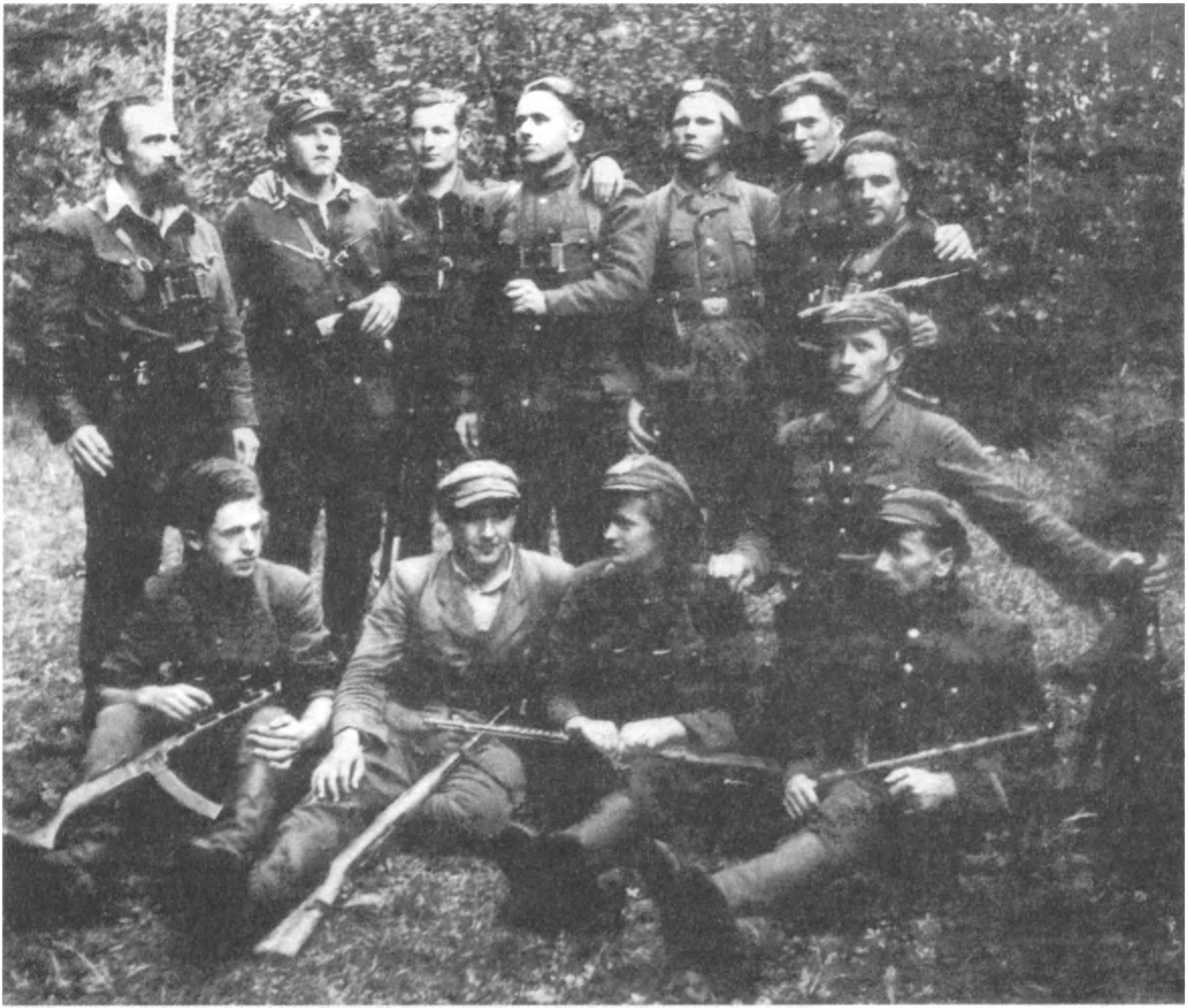Algimanto apygardos Pašepečio būrio partizanai