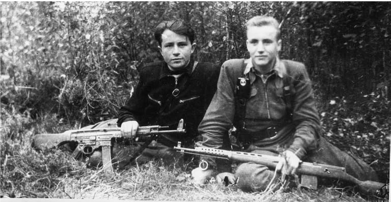 Žilys Vaclovas, Antano-Algimantas, Artojas, g. 1928 04 16 Samoškaliuose, Laukuvos vlsč. Žuvo 1949 10 21; 2. Šerpytis Silvestras, Jono-Narsūnaitis,