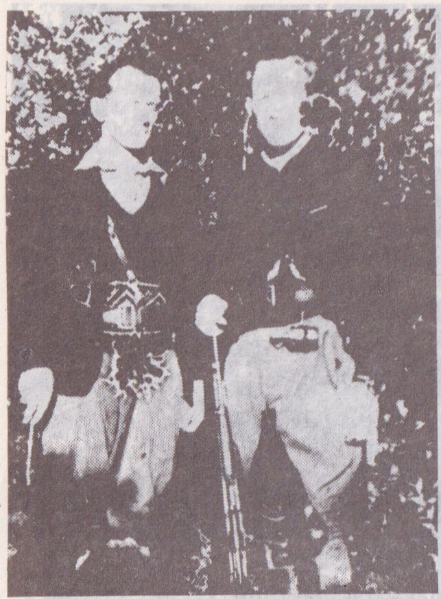 Nežinomi vakarinio Kėdainių krašto partizanai.