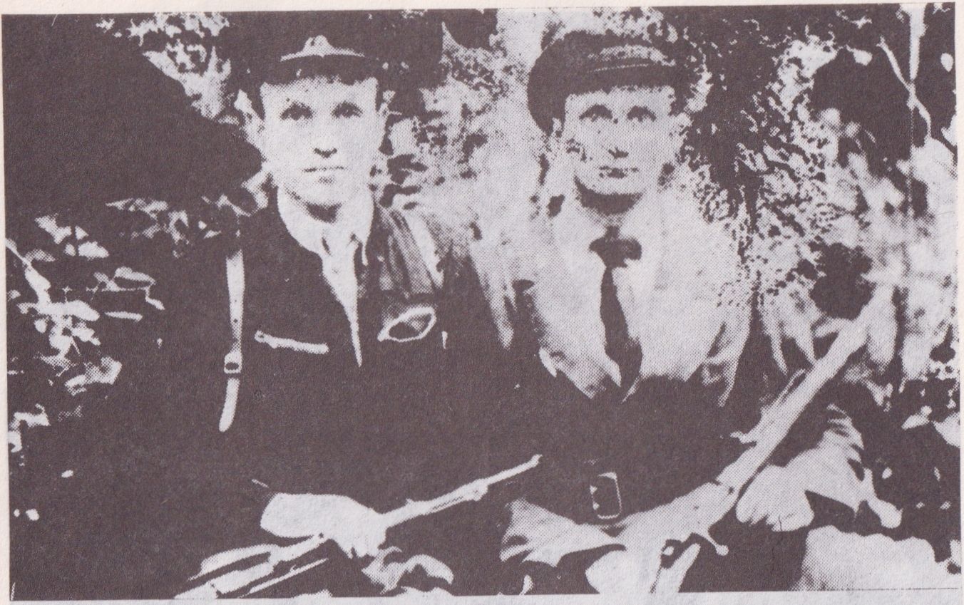 Nežinomi vakarinio Kėdainių krašto ..Prisikėlimo“ apygardos partizanai.