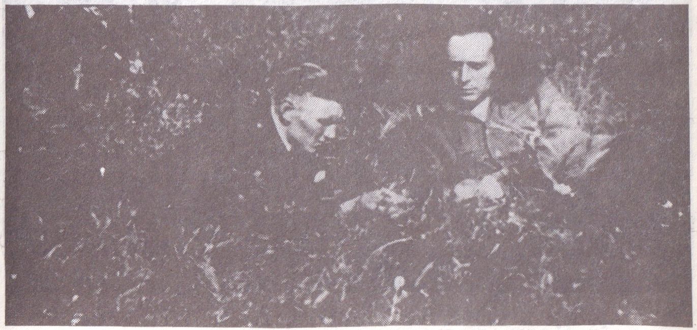 Bronius Karbočius „Bitė“ iš Kutiškių k. ir Antanas Morkūnas „Plechavičius“ iš Bakainių k.