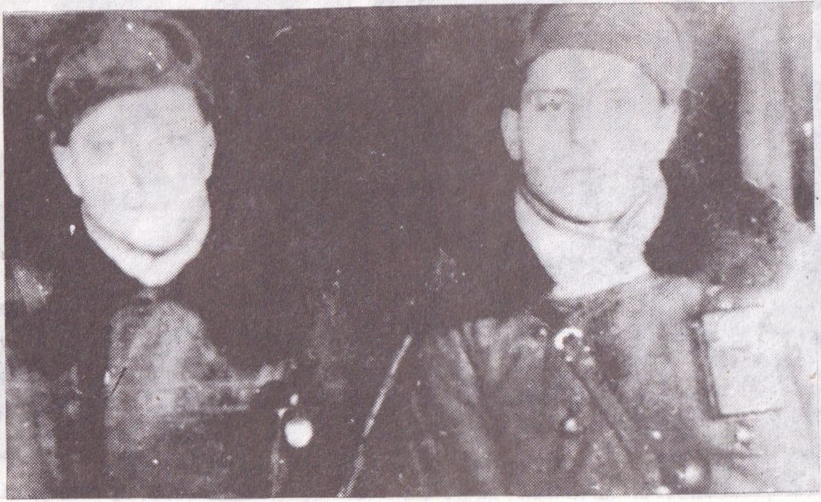Stasys Kulikauskas „Putinas“ ir Juozas Mūžas „Klevas".