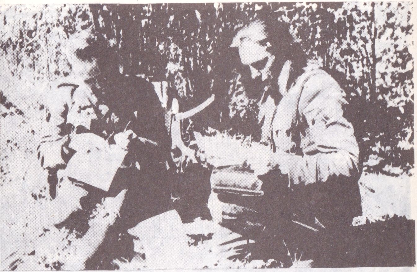 Kairėje — Juozas Paliūnas „Rytas“.