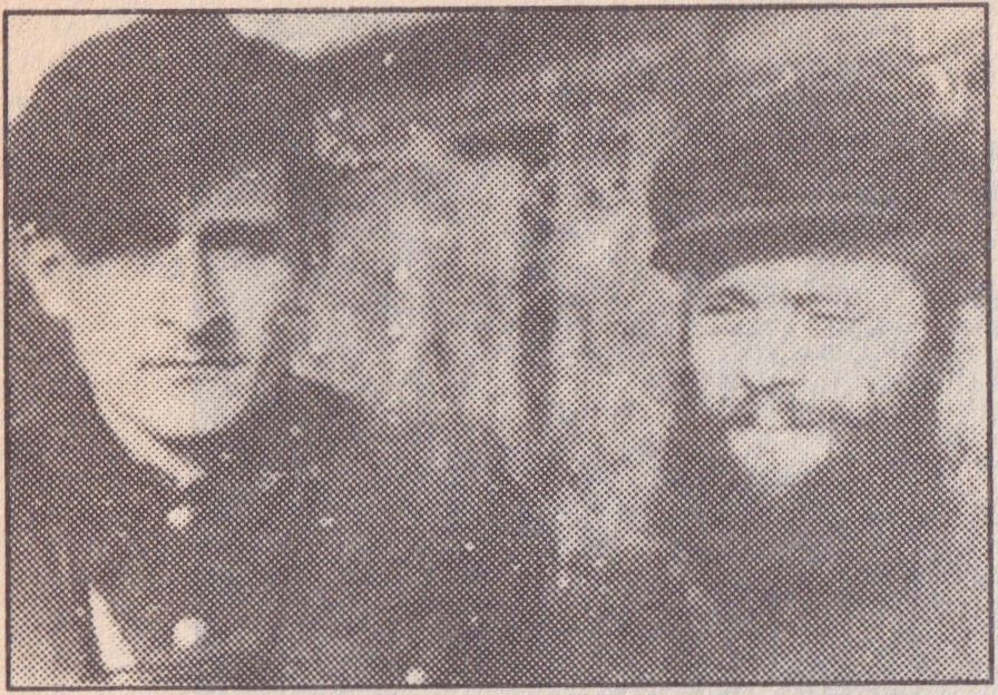 Algimanto apygarda. “Vytenio” rinktinės vadas Juozas Valonis “Merkys” (kairėje). Jo pavaduotojas Alfonsas Pajuodis “Radvila”