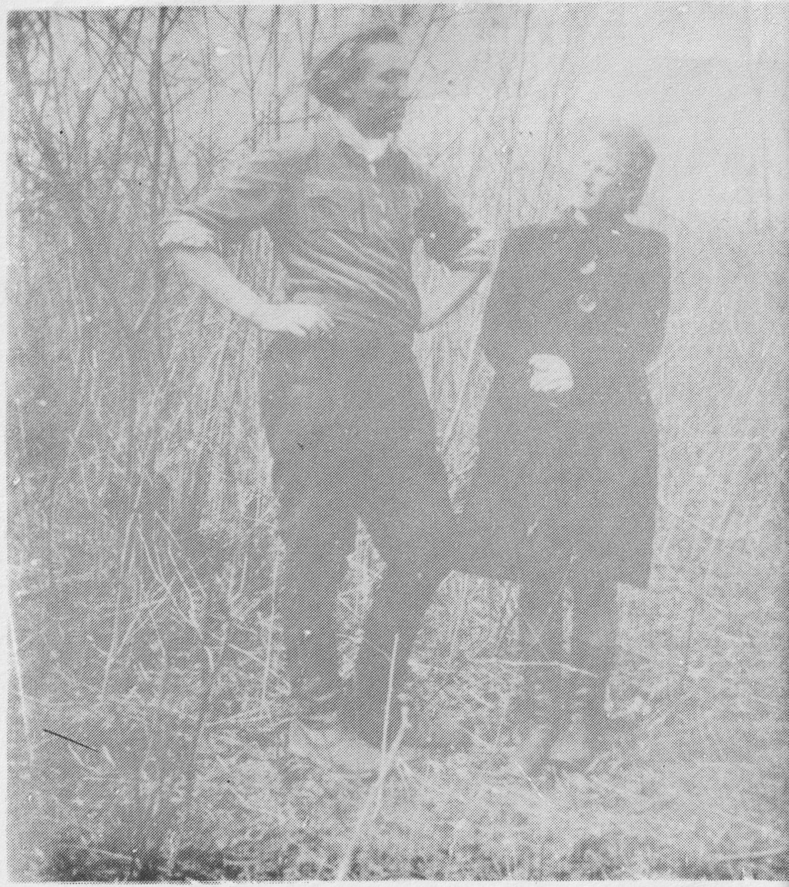 V.Vildžiūnas su seserimi Stase.
