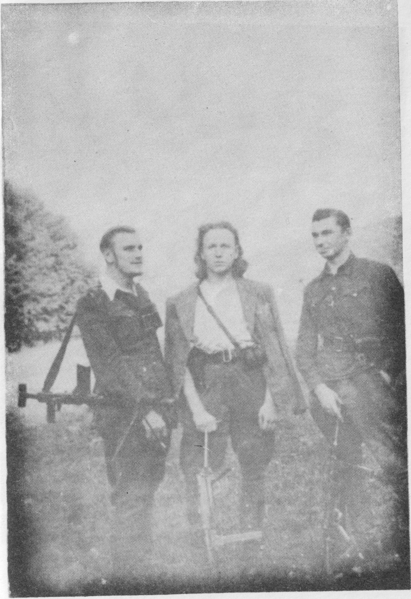 H.Ruškulis, A.Kraujelis ir D.Bružas (Atlantas).