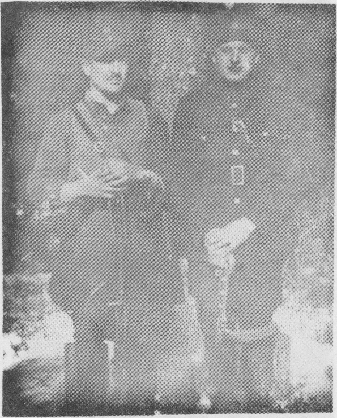 S.Matelionis ir J.Lasys(Girėnas) iš Šunakojų.