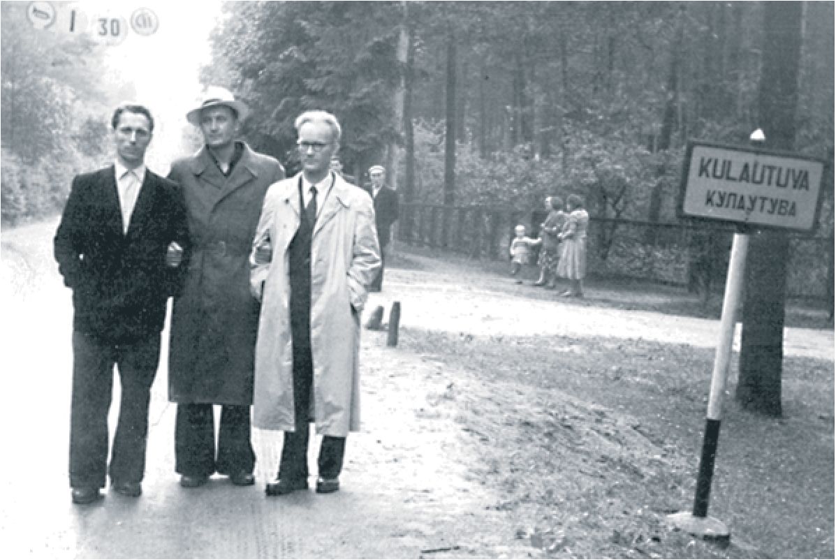 Petras Našlėnas, Jonas Čeponis ir Vytautas Kauneckas.