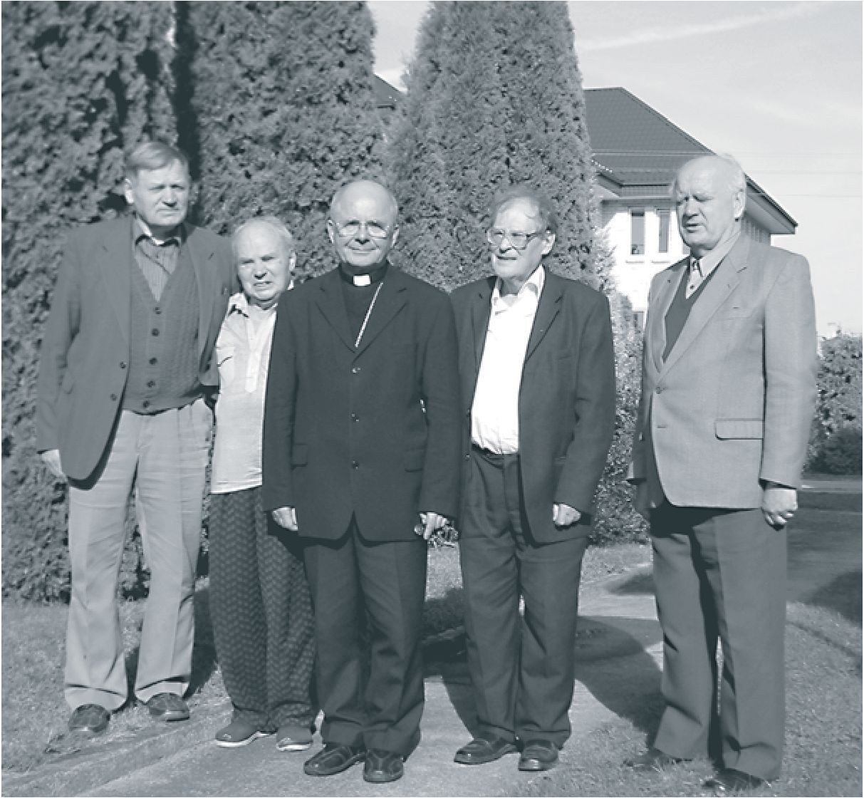 Jonas Kadžionis, Simas Kudirka, arkivyskupas Sigitas Tamkevičius, Sergejus Kovaliovas,