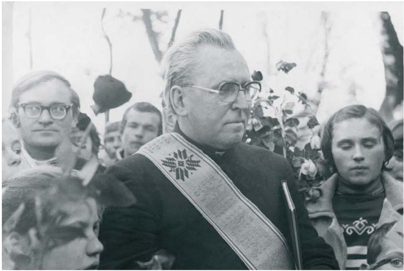 25-erių metų kunigystės jubiliejus. Viduklė, 1979 metai