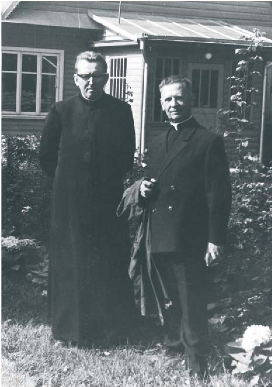 Su klebonu Albinu Jaudegiu, 1970 meta